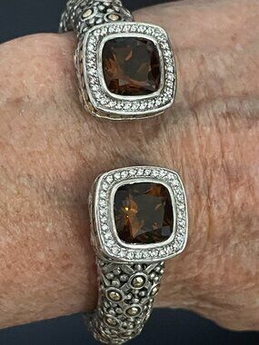 JOHN HARDY BRACELET DIAMOND CONGAC QUARTZ